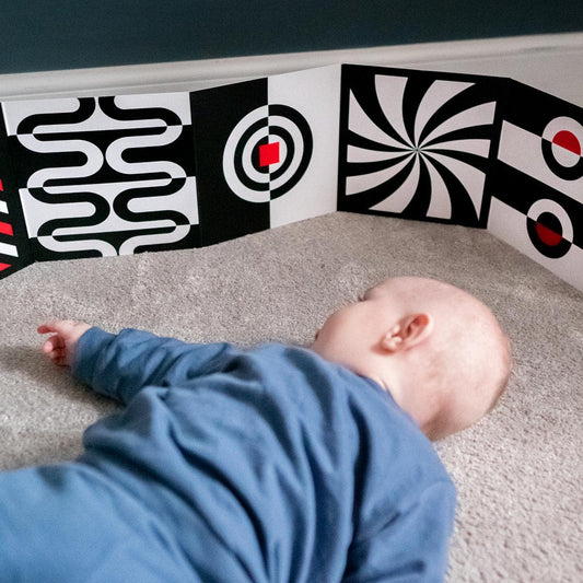 Newborn Sensory Board 0+ Months | Mucky Wolf