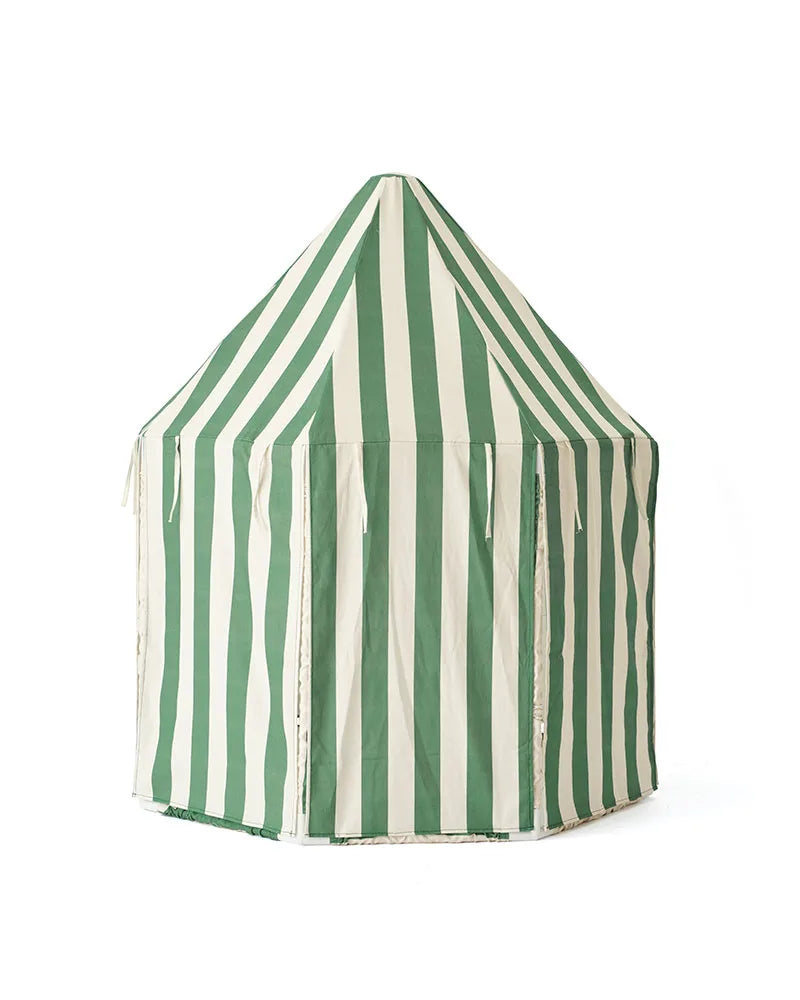 Kids Concept Pavilion Tent Stripe Green