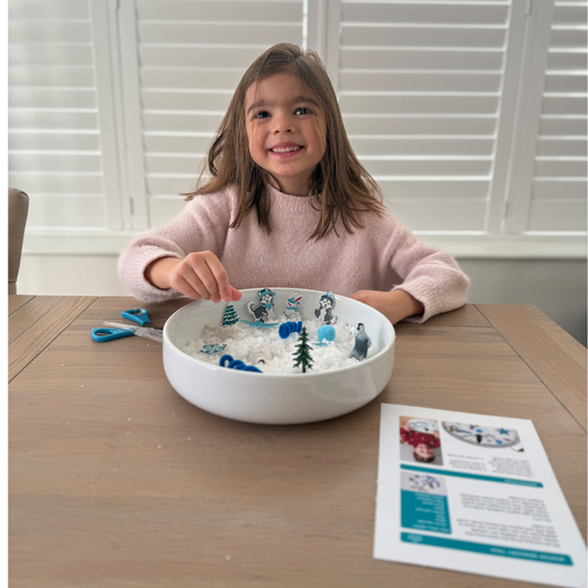 My Mini Maker Winter Sensory Kit Mucky Wolf