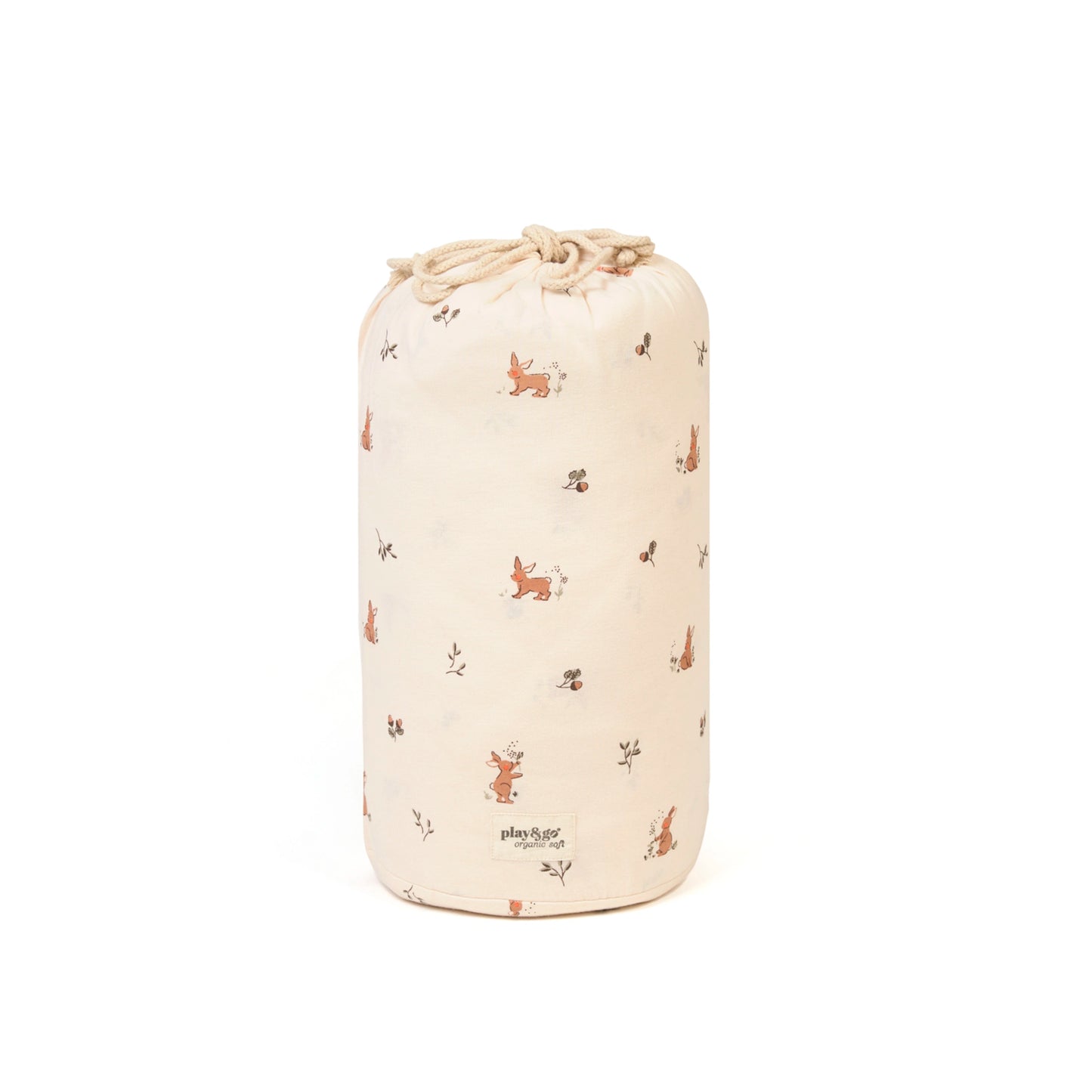 Organic Baby Playmat 3-in-1 Rabbit Print | Noomad - Play & Go