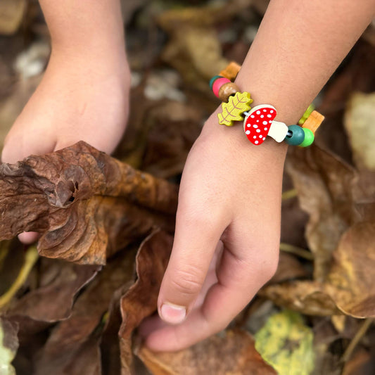 Woodland Bracelet Beading Kit – Eco-Friendly Craft Fun for Ages 3+