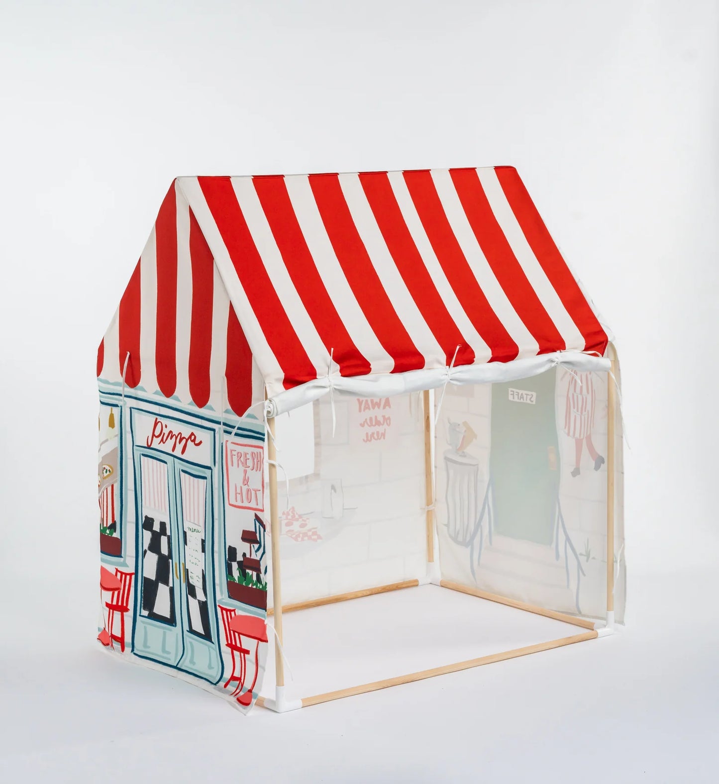 Flippi Pizza Restaurant Play Tent with Frame & Cover | Mucky Wolf