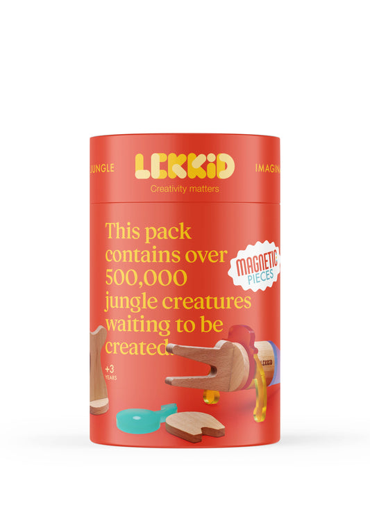 LEKKID Jungle Magnetic Animal Construction Set
