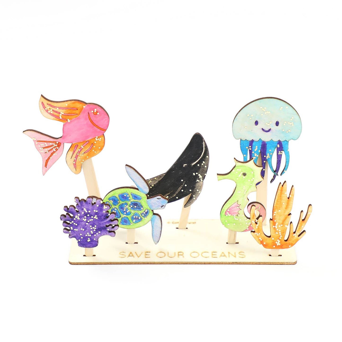 Save Our Oceans Activity Box – Eco-Friendly Marine Life Craft Kit (Ages 3+)