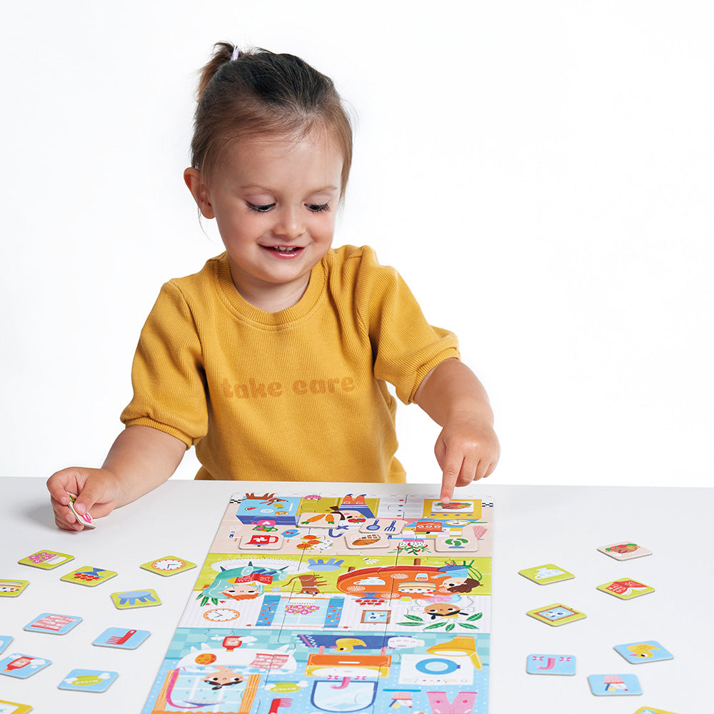 House Puzzle & Matching Game for Ages 2+ | Banana Panda