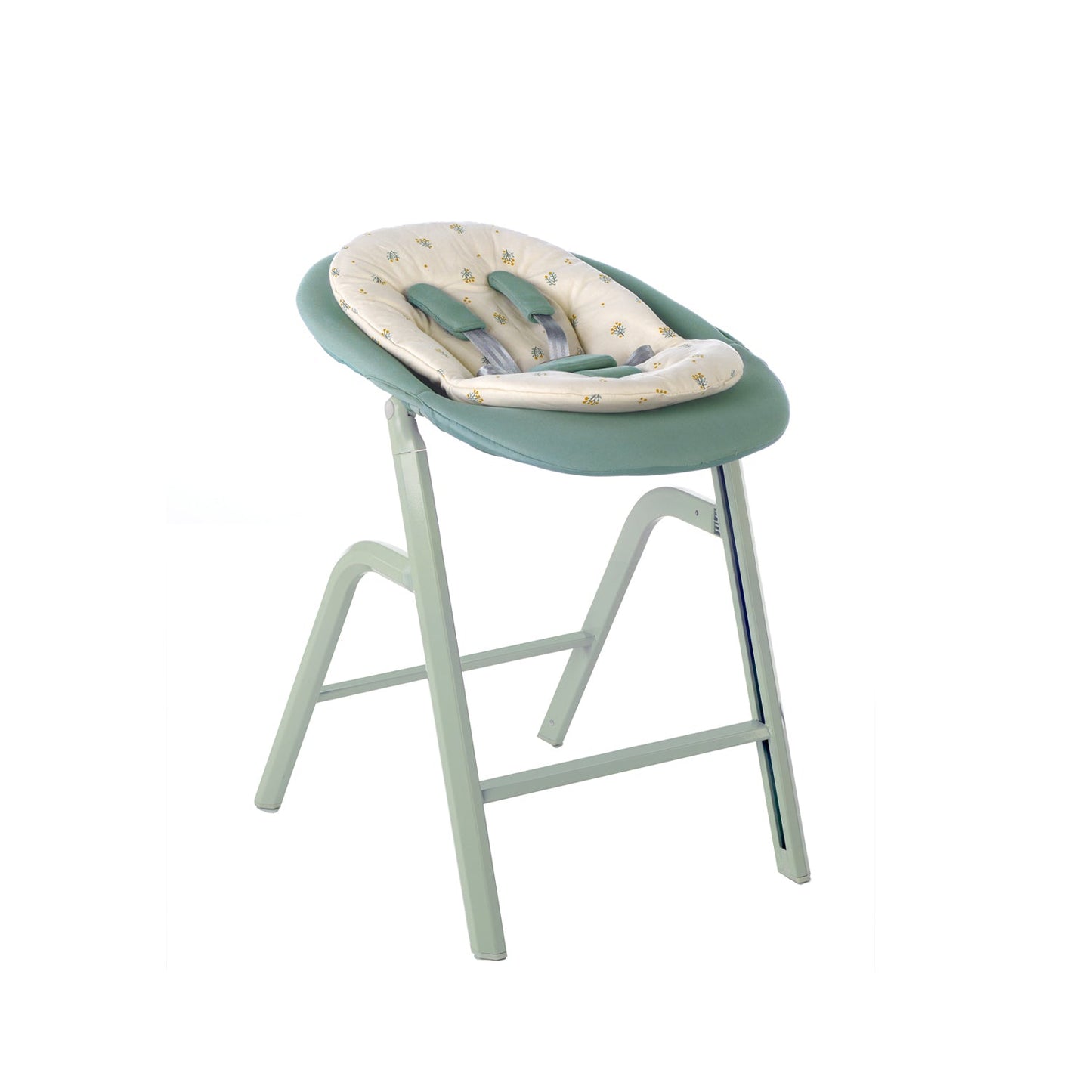 Jane Noah Highchair + Rocker Kit for Newborns - Botanical Print