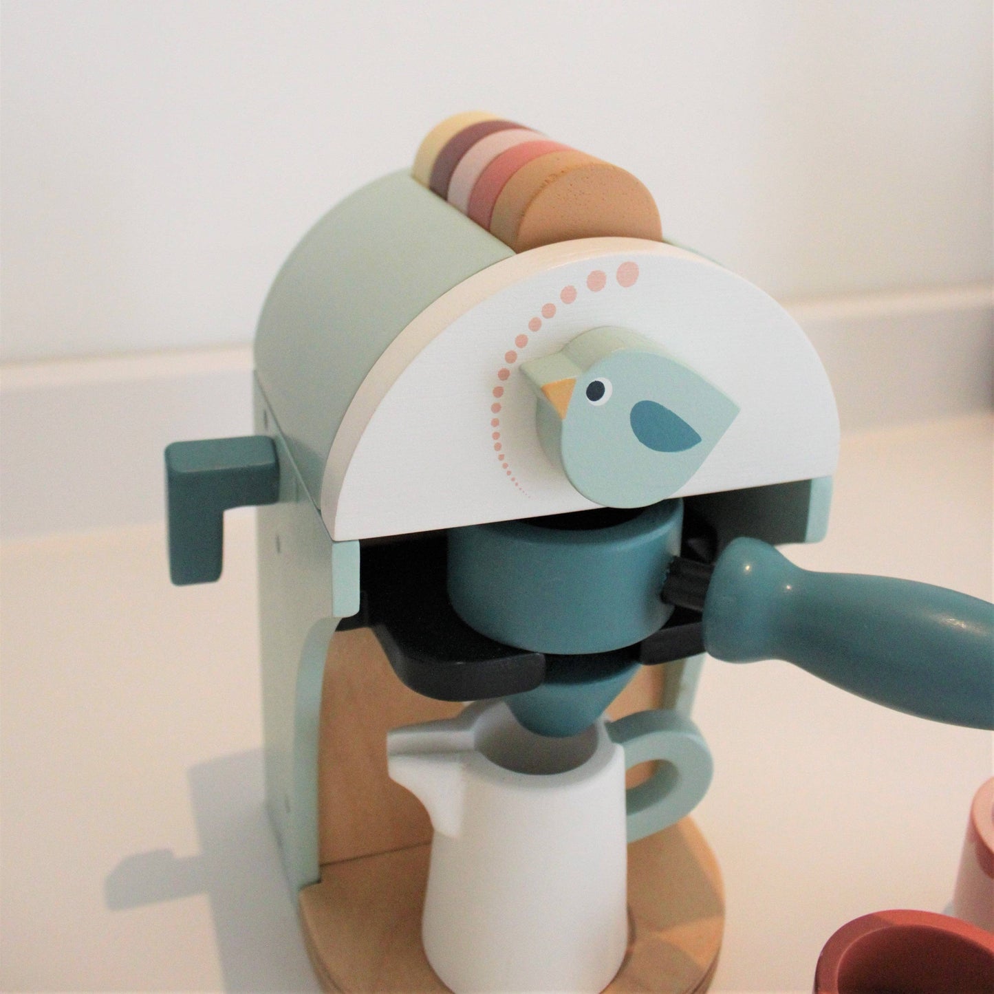 Wooden Babyccino Maker - Kids Toy Coffee Machine