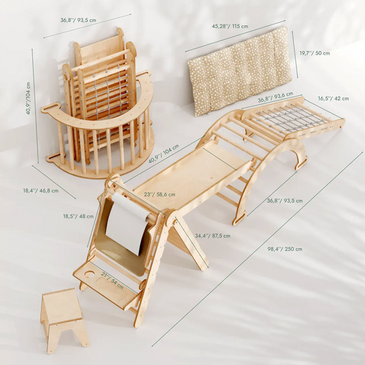 6in1 Montessori Climbing Frame