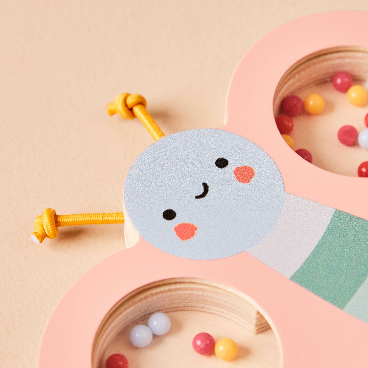 Just Bee Kids Wooden Butterfly Rattle FSC