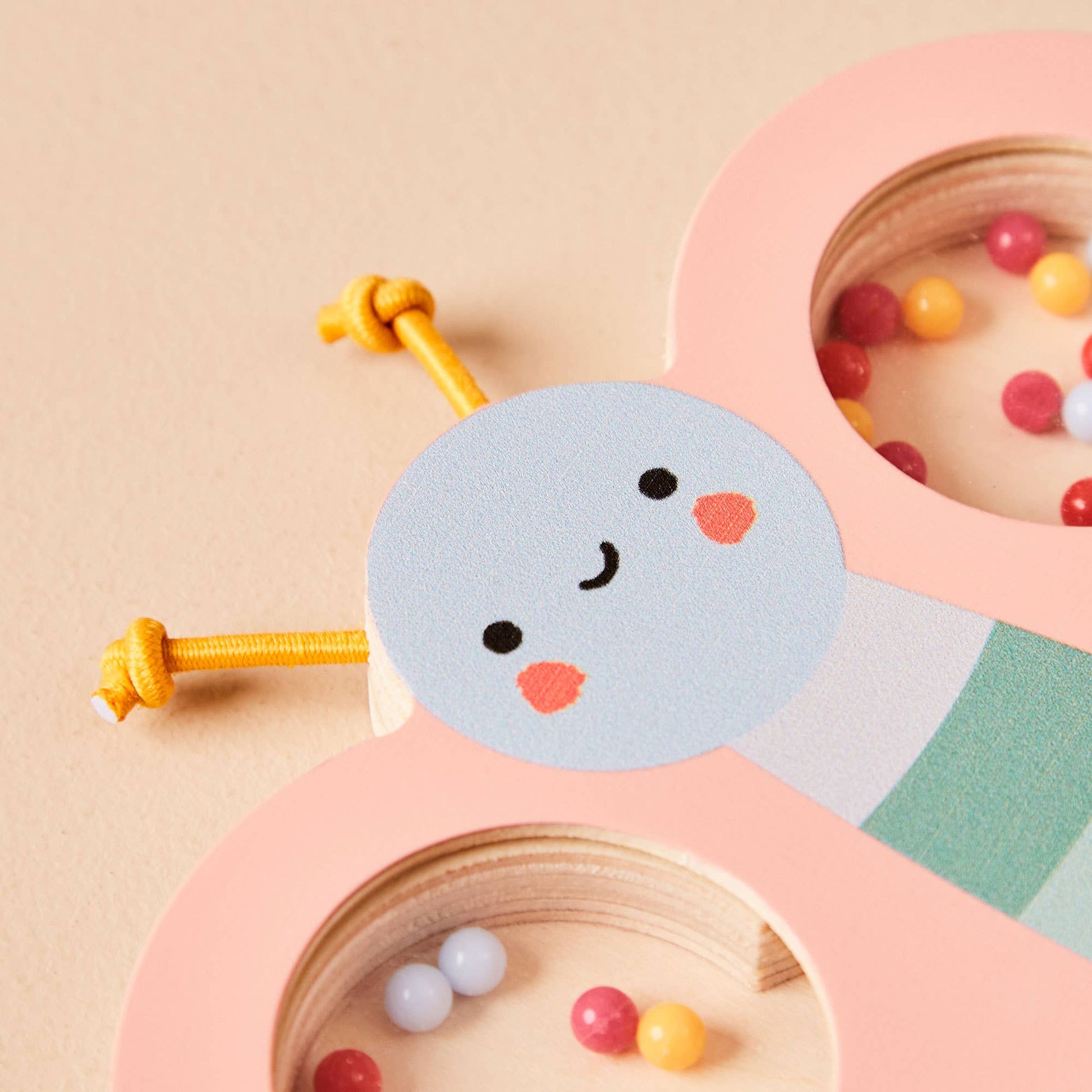 Just Bee Kids Wooden Butterfly Rattle FSC