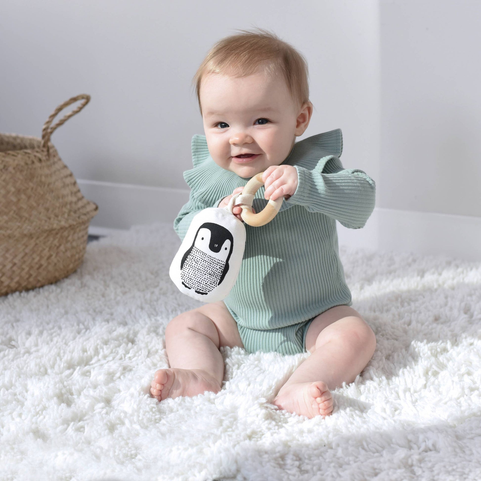 Wee Gallery Little Naturalist Gift Set - Baby Animals