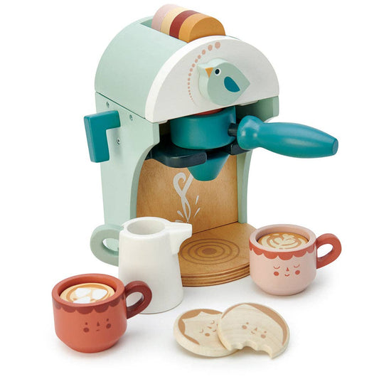Wooden Babyccino Maker - Kids Toy Coffee Machine