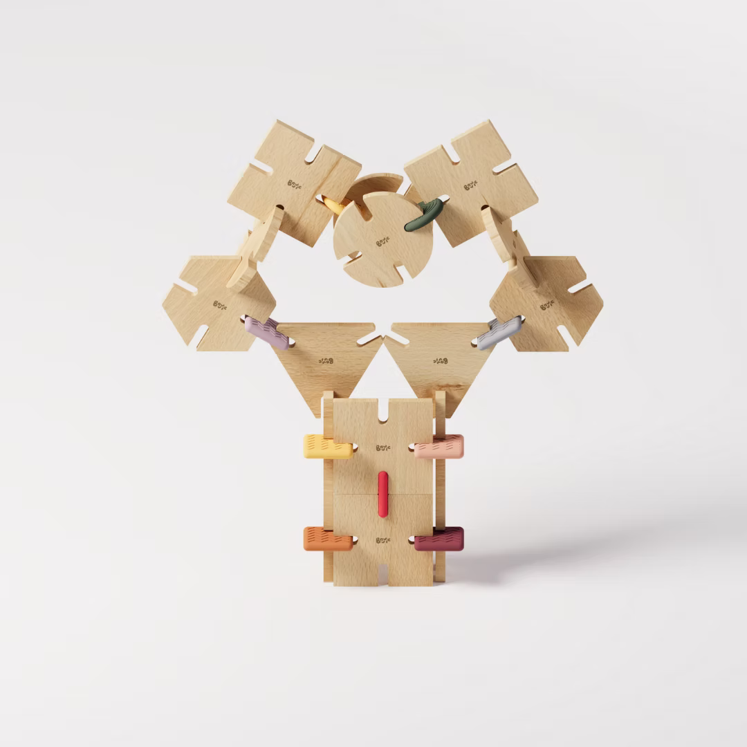 BAVVIC FAMILY SET – 128 Pieces STEM toy