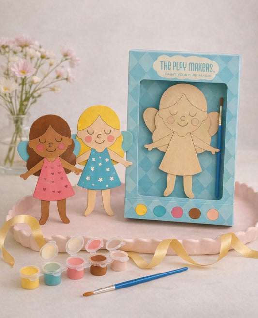 Paint Your Own Fairy Kit | Kids Craft Activity Set | Mucky Wolf