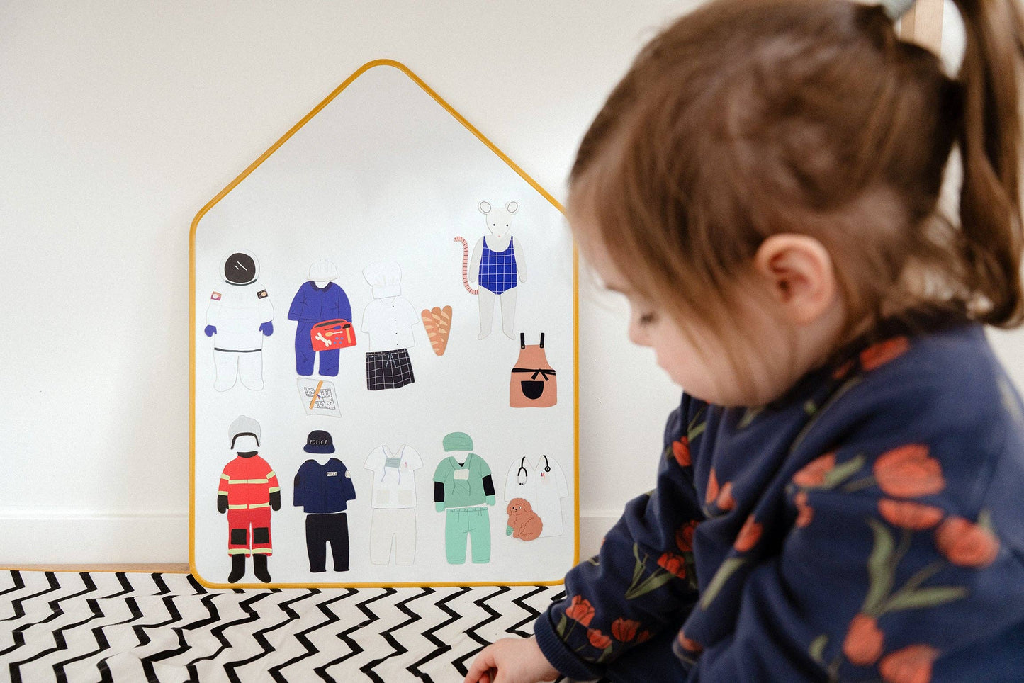 Dress Up Professions Magnetic Play Set