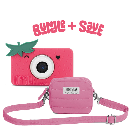 Hoppstar Rookie Camera and Bag Bundle Gift