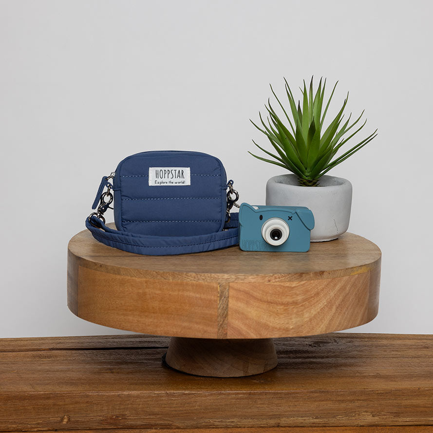 Hoppstar Mini Camera Bag in Colour Navy for Rookie and Expert Cameras