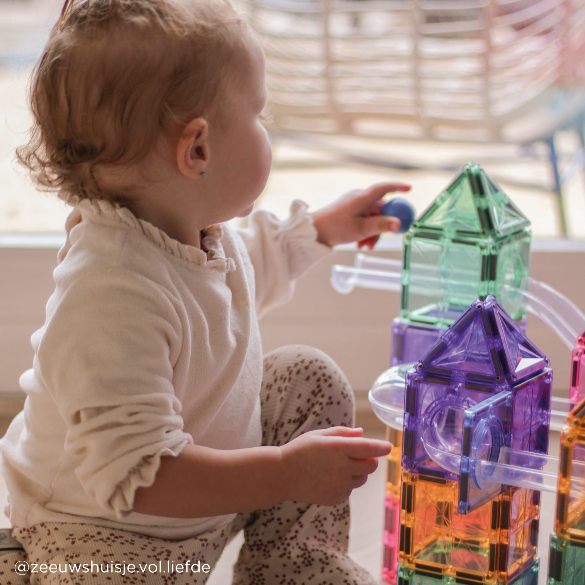 Cleverclixx Ball Run Clever Pack Pastel 110 pieces