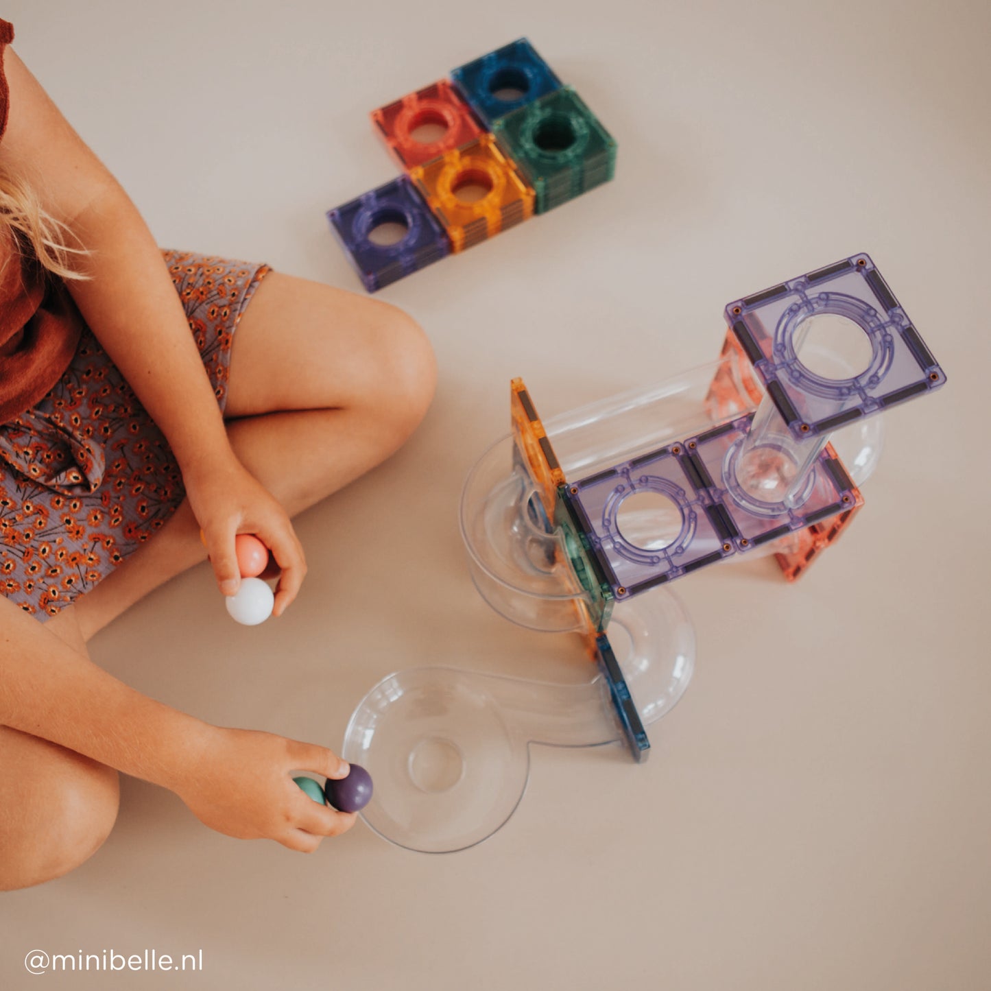 Cleverclixx Ball Run Clever Pack Pastel 110 pieces