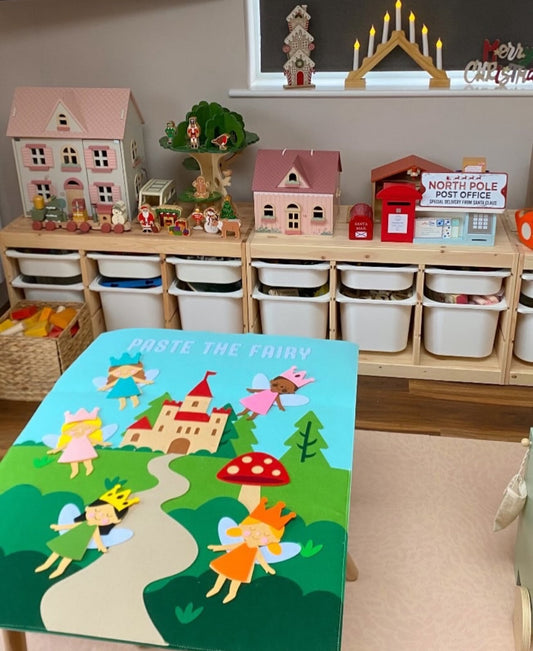 Fairy Felt Play Board | Storytelling Sensory Toy for Kids | Mucky Wolf