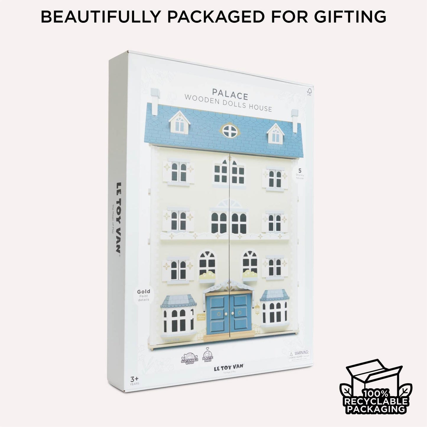 Le Toy Van Palace Wooden Dolls House