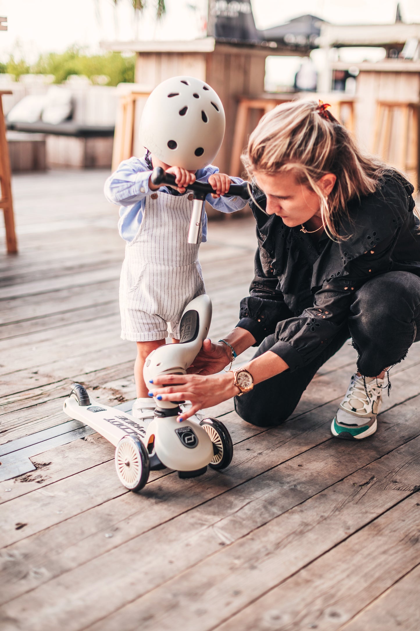 Scoot & Ride Helmet in Colour Ash