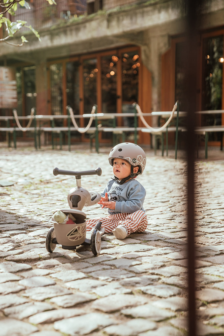 Scoot & Ride Highwaykick 1 Lifestyle - Brown Lines