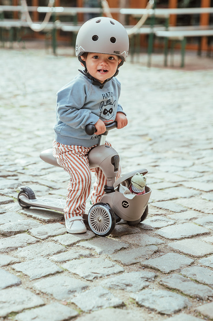 Scoot & Ride Highwaykick 1 Lifestyle - Brown Lines