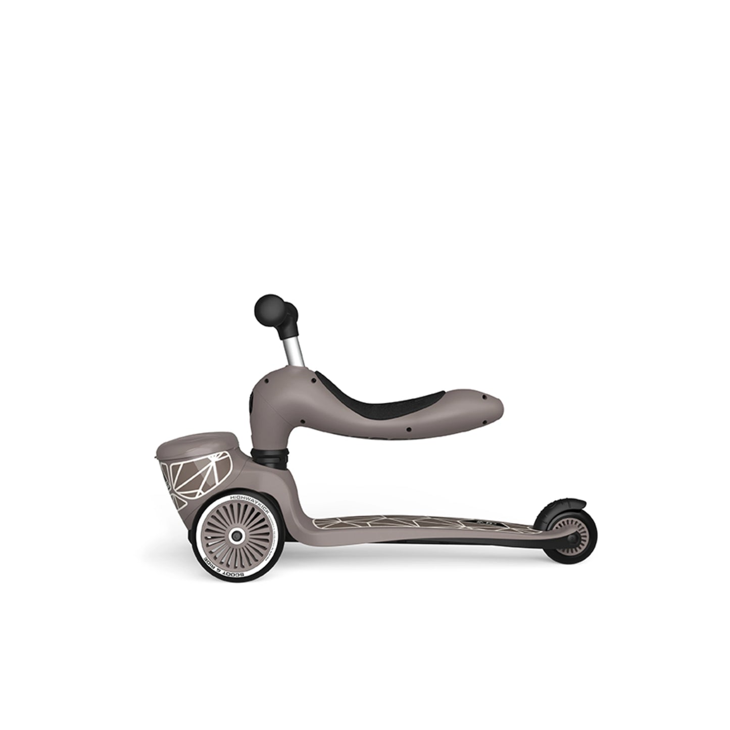 Scoot & Ride Highwaykick 1 Lifestyle - Brown Lines