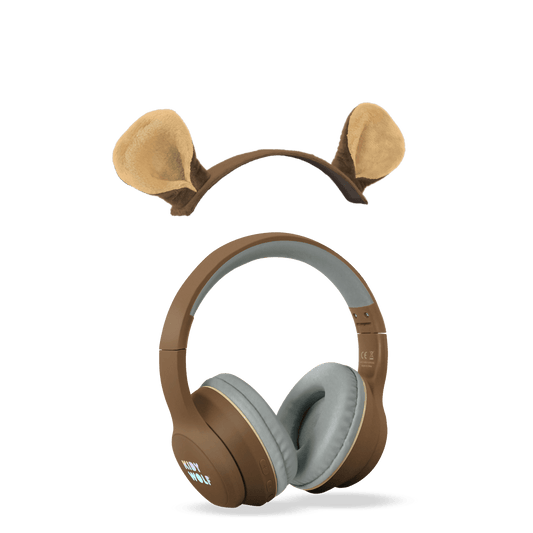KIDYEARS Kids Bluetooth Headphones | Bear | Volume Limited 85dB | Ages 4+
