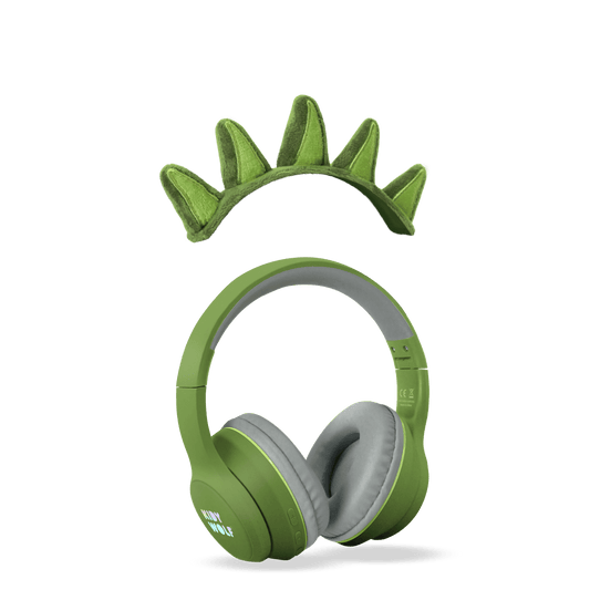 KIDYEARS Kids Bluetooth Headphones | Dino | Volume Limited 85dB | Ages 4+