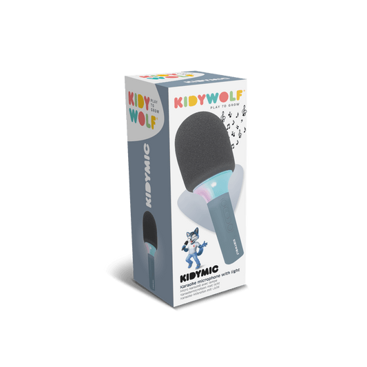 KIDYMIC All-in-One Karaoke Microphone for Kids | Blue | Ages 4+