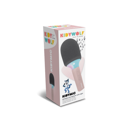 KIDYMIC All-in-One Karaoke Microphone for Kids | Pink | Ages 4+