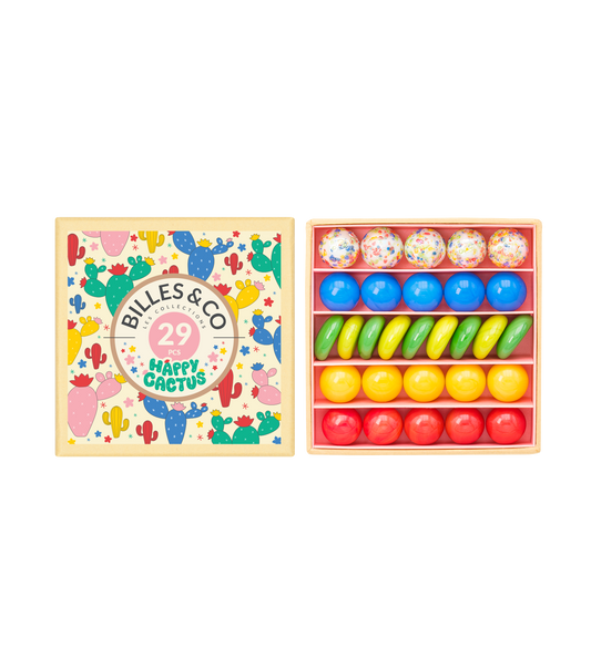 Happy Cactus Marble Set - Perfect For STEM Learning