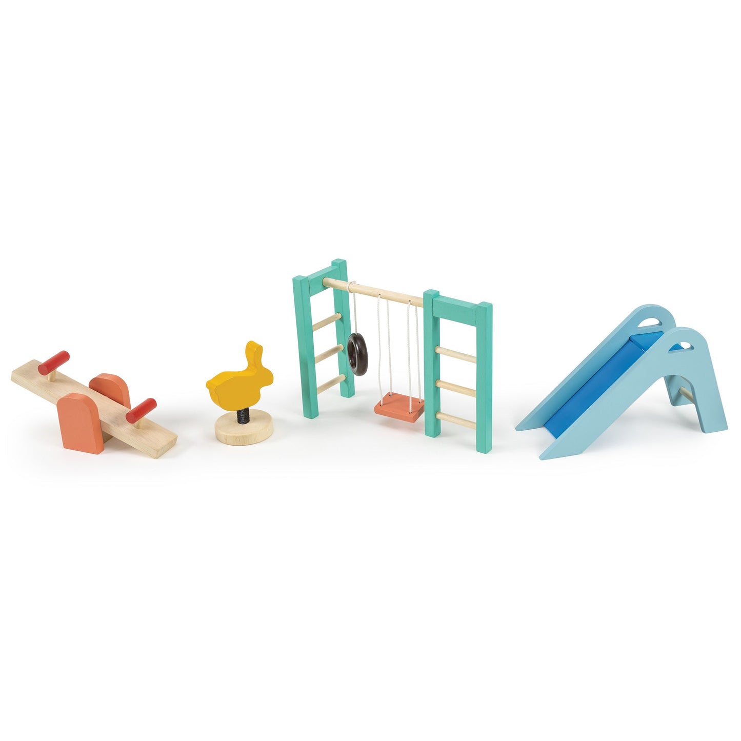Dolls House Wooden Playground Set