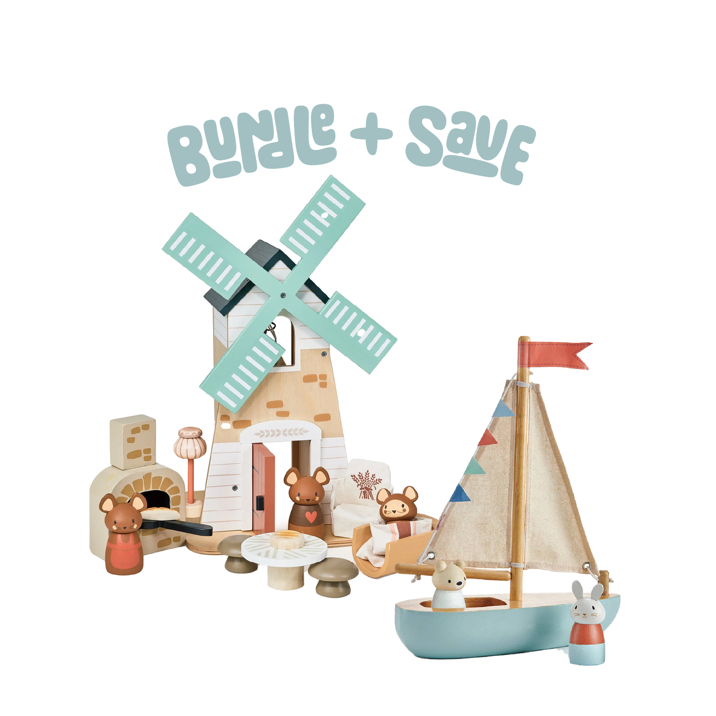 Merrywood Tales Windmill & Boat Bundle