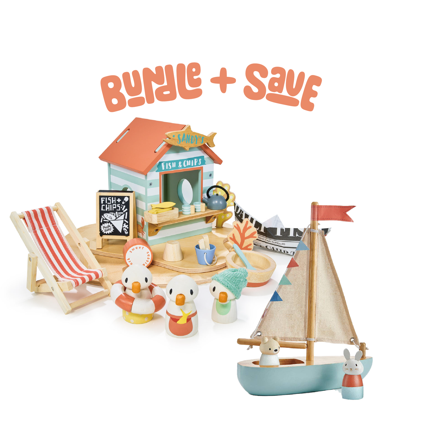 Merrywood Tales Beach Hut & Boat Bundle
