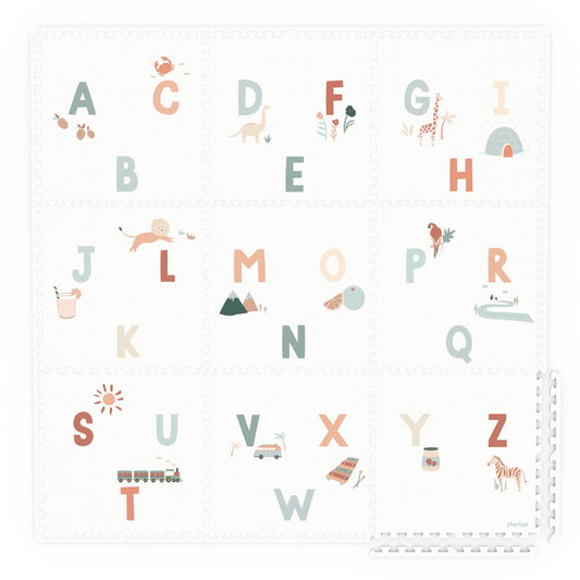 Tiloo Alphabet Playmat | Educational Foam Mat | Mucky Wolf