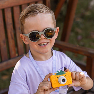 Hoppstar Rookie Pina Coolada Digital Camera + Fruit Bag Bundle