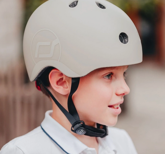 Scoot & Ride Helmet in Colour Ash