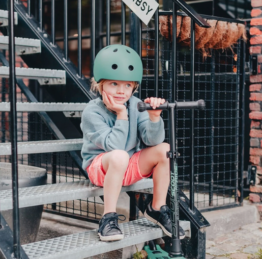 Scoot & Ride Helmet in Colour Forest
