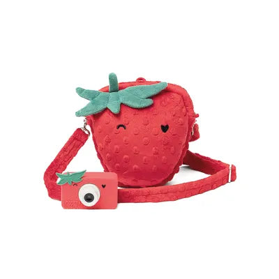 Hoppstar Rookie Strawbella Digital Camera + Fruit Bag Bundle