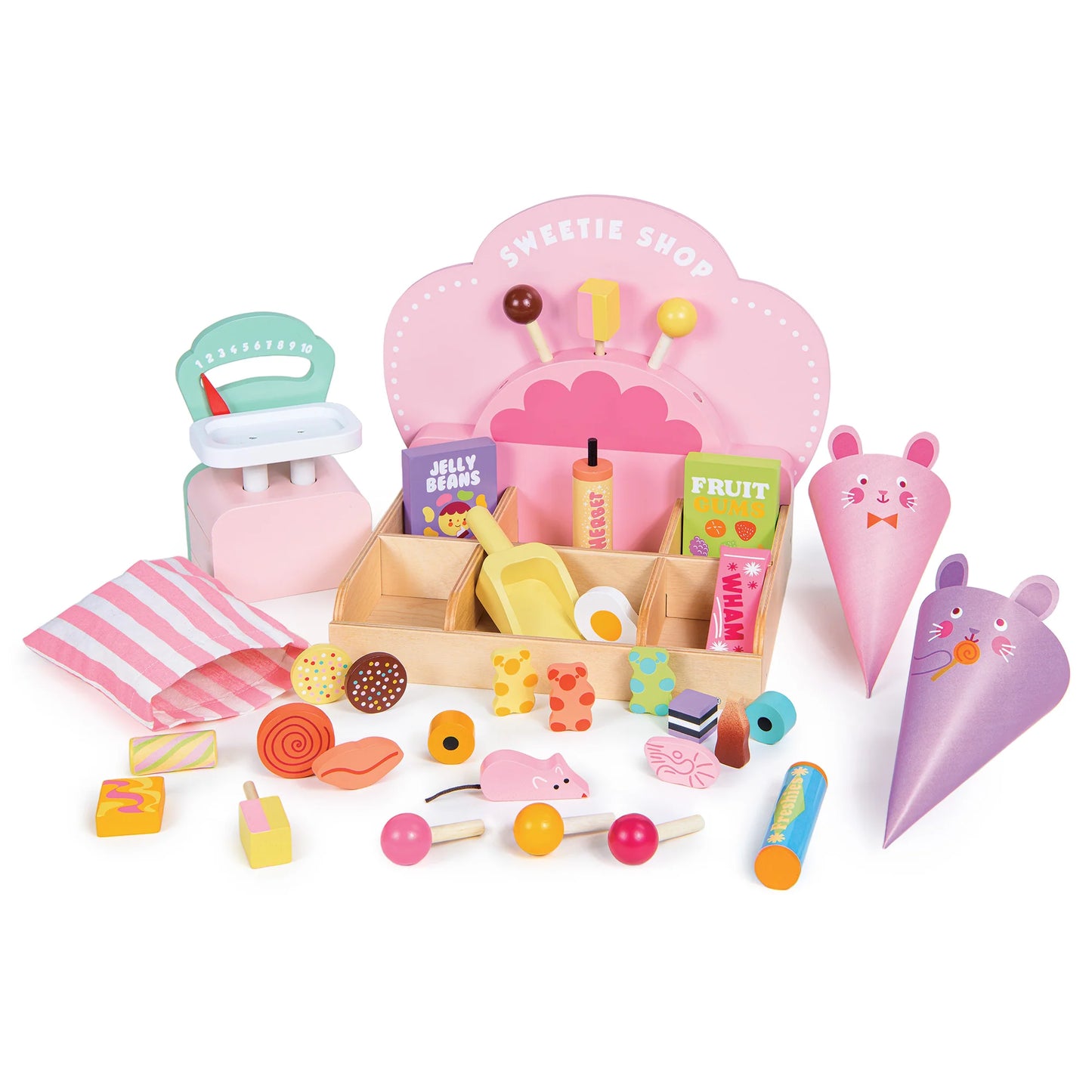 Tender Leaf Toys Sweetie Pic 'n' Mix Toy Shop for Toddlers