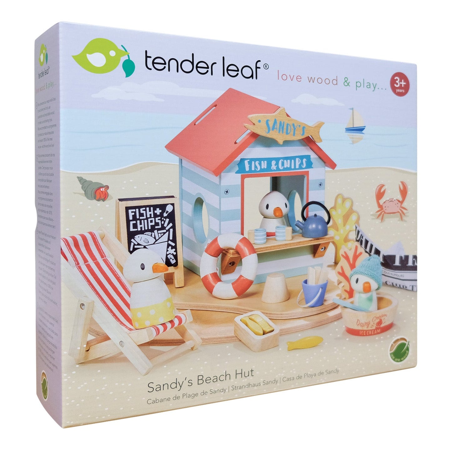 Tender Leaf Toys Sandy's Beach Hut