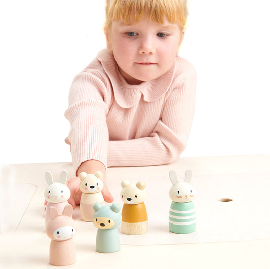 Wooden Bears for Merrywood Tales Collection