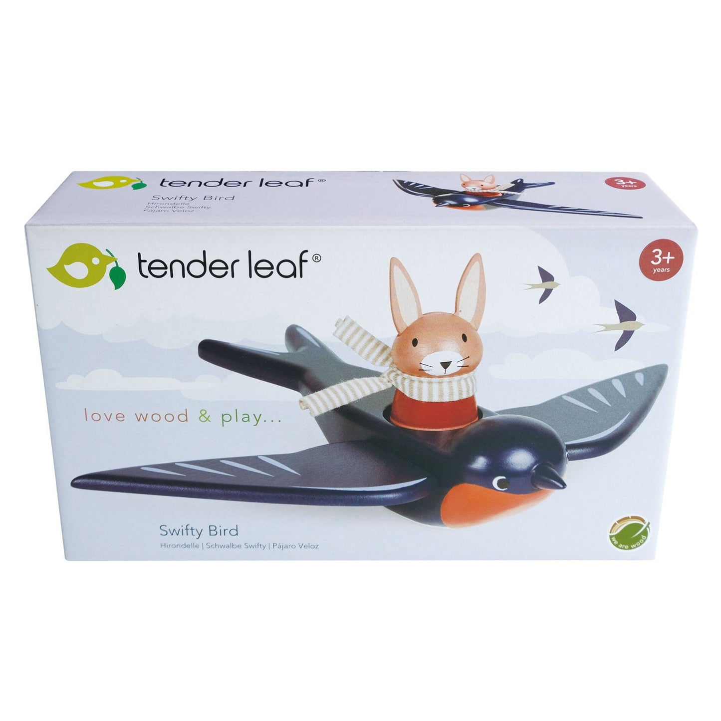Tender Leaf Toys Swifty Bird – Merrywood Tales Wooden Playset | Mucky Wolf