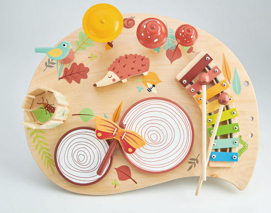 Tender Leaf Toys Musical Table for toddlers musical toys wooden