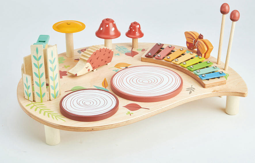 Tender Leaf Toys Musical Table for toddlers musical toys wooden