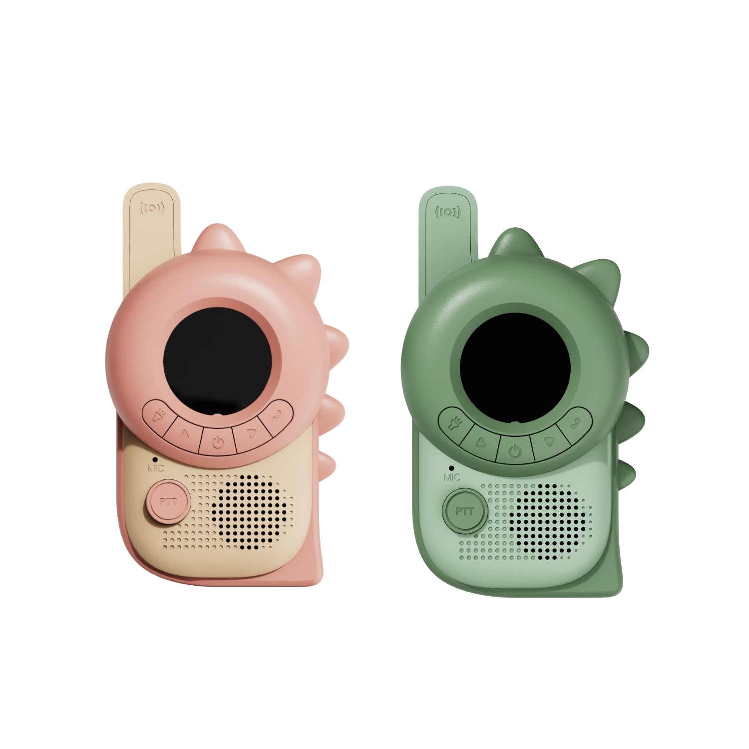 Zoo Walkie Talkie Dino Pink x Dino Green