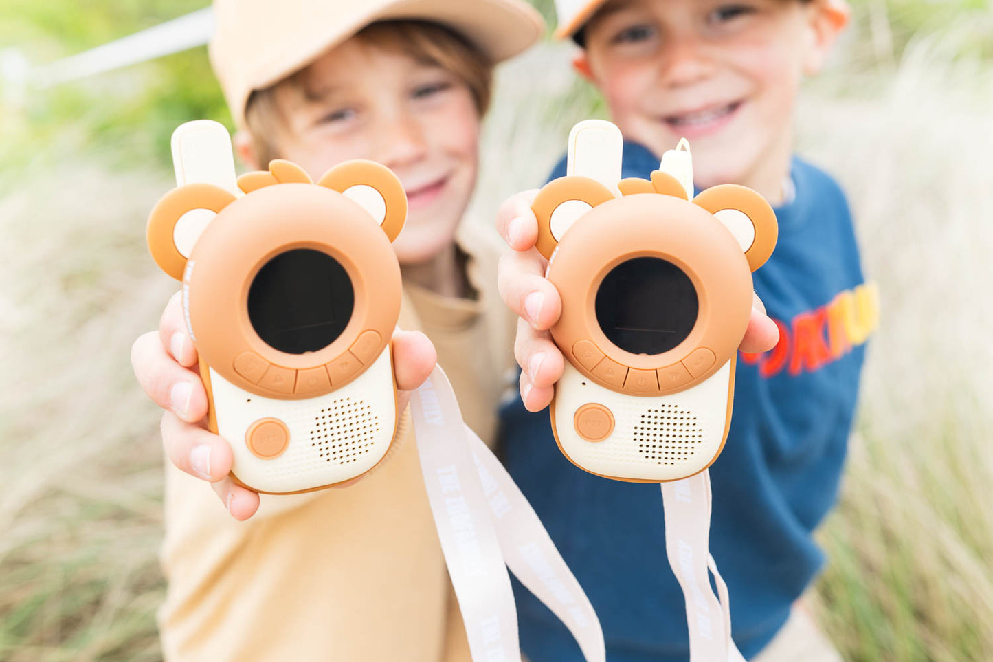 The zoo family Kids Walkie Talkie Set – Bear x Bear Edition